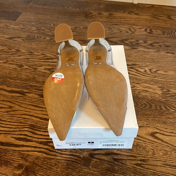 Lintervalle Silver PVC Pumps - Picture 3 of 4